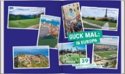 Buchcover und Innenansicht für das Buch: MARCO POLO Guck mal: Verrückte Fußball-Orte