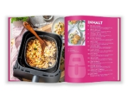 Buchcover und Innenansicht für das Buch: AIR FRYER 100 x Familie