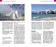 Buchcover und Innenansicht für das Buch: Reise Know-How InselTrip Mykonos mit Ausflug nach Delos und Tínos