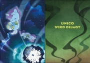 Buchcover und Innenansicht für das Buch: Unico: Hunted: An Original Manga