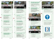 Buchcover und Innenansicht für das Buch: Führerschein Fragebogen Klasse A, A1, A2 - Motorrad Theorieprüfung original amtlicher Fragenkatalog auf 71 Bögen