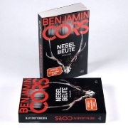 Buchcover und Innenansicht für das Buch: Nebelbeute