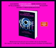 Buchcover und Innenansicht für das Buch: Code Null. Dieses Spiel kennt keine Regeln