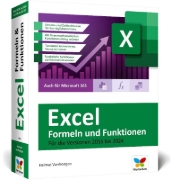 Buchcover und Innenansicht für das Buch: Excel - Formeln und Funktionen