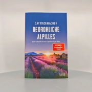 Buchcover und Innenansicht für das Buch: Bedrohliche Alpilles