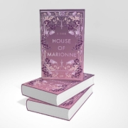 Buchcover und Innenansicht für das Buch: HOUSE OF MARIONNE
