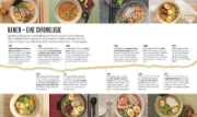 Buchcover und Innenansicht für das Buch: Ramen-Kochbuch
