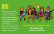 Buchcover und Innenansicht für das Buch: HeavySaurus Countdown