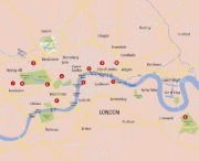 Buchcover und Innenansicht für das Buch: Zu Fuß durch London
