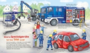 Buchcover und Innenansicht für das Buch: WAS IST WAS Junior Rettungskräfte im Einsatz