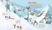 Buchcover und Innenansicht für das Buch: WAS IST WAS Junior Rettungskräfte im Einsatz