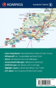 Buchcover und Innenansicht für das Buch: KOMPASS Wanderführer Cornwall und Devon, 60 Touren mit Extra-Tourenkarte
