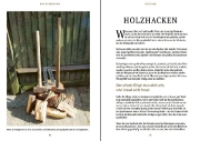Buchcover und Innenansicht für das Buch: Holz - Ofen - Feuer