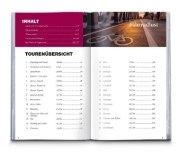 Buchcover und Innenansicht für das Buch: KOMPASS Fahrradlust Niedersachsen