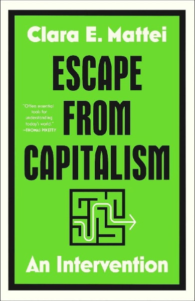 Buchcover und Innenansicht für das Buch: Escape from Capitalism