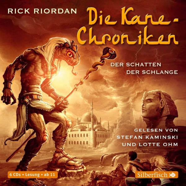 Buchcover und Innenansicht für das Buch: Die Kane-Chroniken 03. Der Schatten der Schlange
