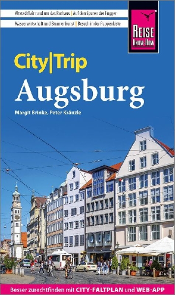Buchcover und Innenansicht für das Buch: Reise Know-How CityTrip Augsburg