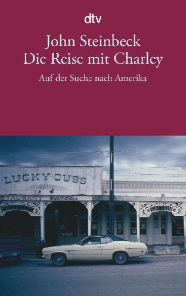 Buchcover und Innenansicht für das Buch:  >Travels with Charley<