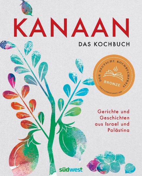 Buchcover und Innenansicht für das Buch: Kanaan - das israelisch-palästinensische Kochbuch
