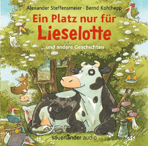 Buchcover und Innenansicht für das Buch: Ein Platz nur für Lieselotte