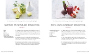 Buchcover und Innenansicht für das Buch: Detox-Smoothies
