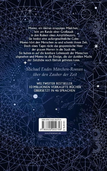 Buchcover und Innenansicht für das Buch: Momo