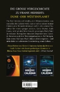Buchcover und Innenansicht für das Buch: Dune: The Heir of Caladan - The Caladan Trilogy Book 3
