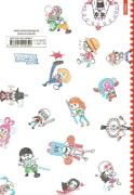Buchcover und Innenansicht für das Buch: BALL-PEN DE KAKERU! ONE PIECE KANTAN ILLUST GUIDE
