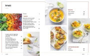 Buchcover und Innenansicht für das Buch: Medical Cuisine - Gesunder Darm