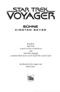 Buchcover und Innenansicht für das Buch: Star Trek - Voyager 11: Sühne