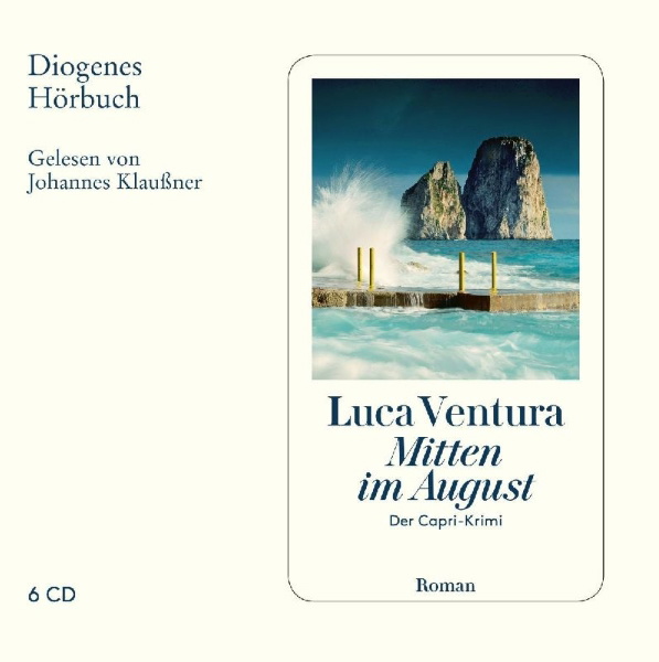 Buchcover und Innenansicht für das Buch: Mitten im August