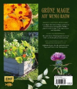 Buchcover und Innenansicht für das Buch: Die Magie der Natur: Hexenkräuter im Hochbeet