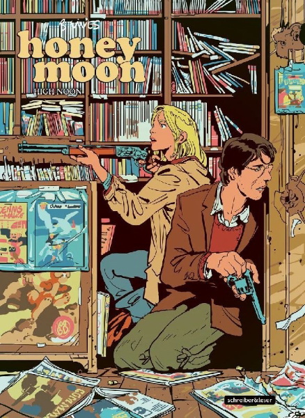 Buchcover und Innenansicht für das Buch: Honeymoon