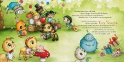 Buchcover und Innenansicht für das Buch: Die kleine Spinne Widerlich - Der Geburtstagsbesuch - Sonderausgabe mit tollen Ideen für die Kinderparty