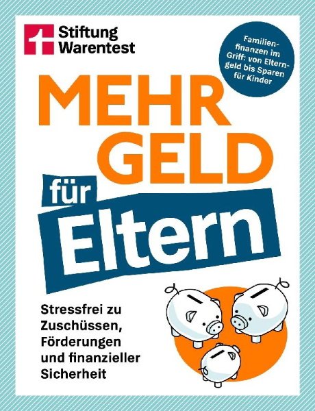 Buchcover und Innenansicht für das Buch: Mehr Geld für Eltern