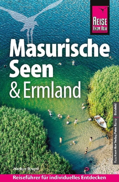 Buchcover und Innenansicht für das Buch: Reise Know-How Reiseführer Masurische Seen und Ermland