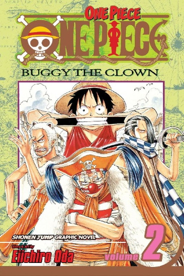 Buchcover und Innenansicht für das Buch: One Piece, Vol. 2