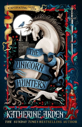 Buchcover und Innenansicht für das Buch: The Unicorn Hunters