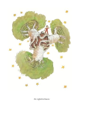 Buchcover und Innenansicht für das Buch: Der Kleine Prinz - Das Lesebuch