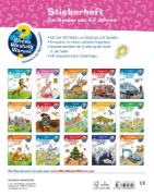 Buchcover und Innenansicht für das Buch: Wieso? Weshalb? Warum? Stickerheft:  Prinzessinnen