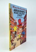 Buchcover und Innenansicht für das Buch: Abrakadabra in der Sullivan Street