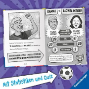Buchcover und Innenansicht für das Buch: Football Superstars. Yamal Rules