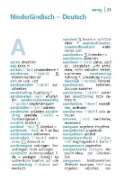 Buchcover und Innenansicht für das Buch: Langenscheidt Universal-Wörterbuch Niederländisch
