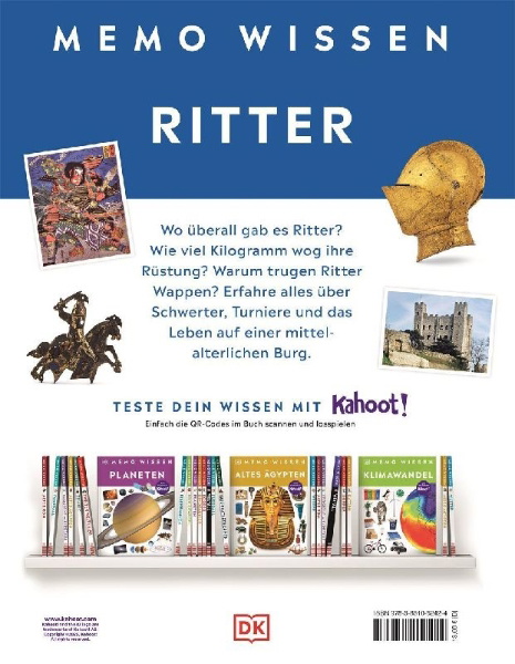 Buchcover und Innenansicht für das Buch: memo Wissen. Ritter