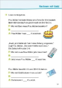 Buchcover und Innenansicht für das Buch: Mathe üben 2. Klasse