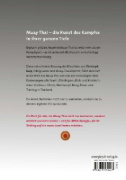 Buchcover und Innenansicht für das Buch: Thaiboxen - Profitechniken und Kampftraining