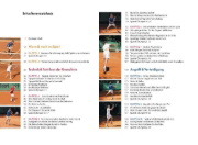 Buchcover und Innenansicht für das Buch: Besser Tennis spielen