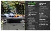 Buchcover und Innenansicht für das Buch: Einfach genial Grillen - Plancha & Feuerplatte