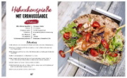 Buchcover und Innenansicht für das Buch: Einfach genial Grillen - Plancha & Feuerplatte