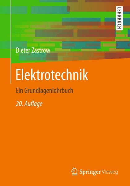 Buchcover und Innenansicht für das Buch: Elektrotechnik
